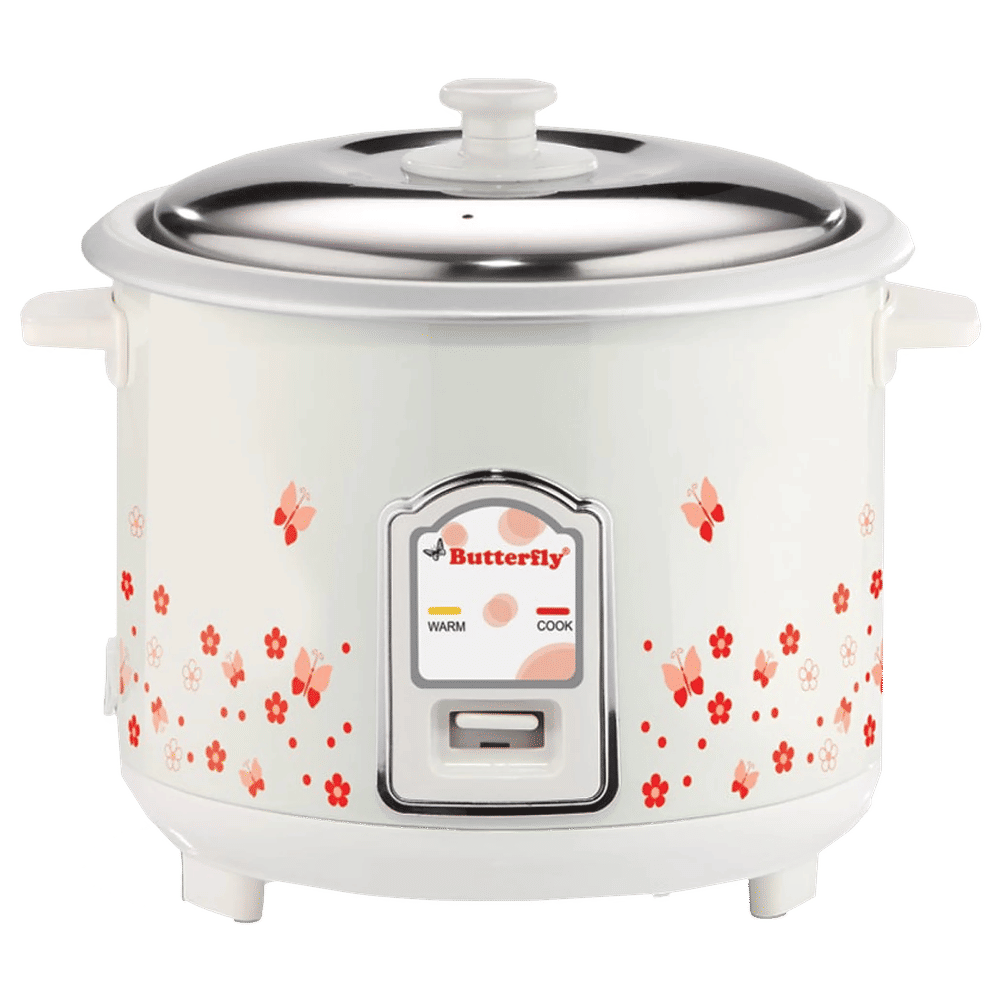 Buy Butterfly Blossom 1.8 Litre Electric Rice Cooker with Cool Touch